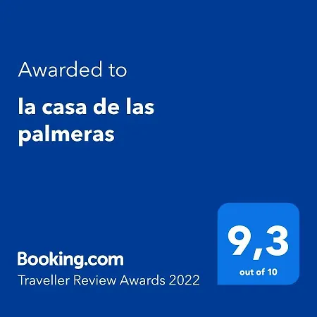 Vakantiehuis La Casa De Palmeras